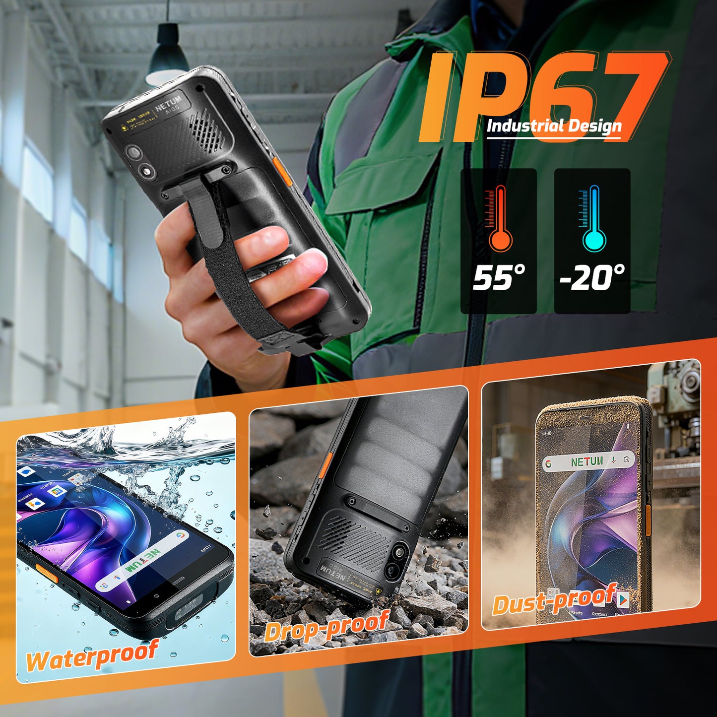 Q900 PDA Android Barcode Scanner