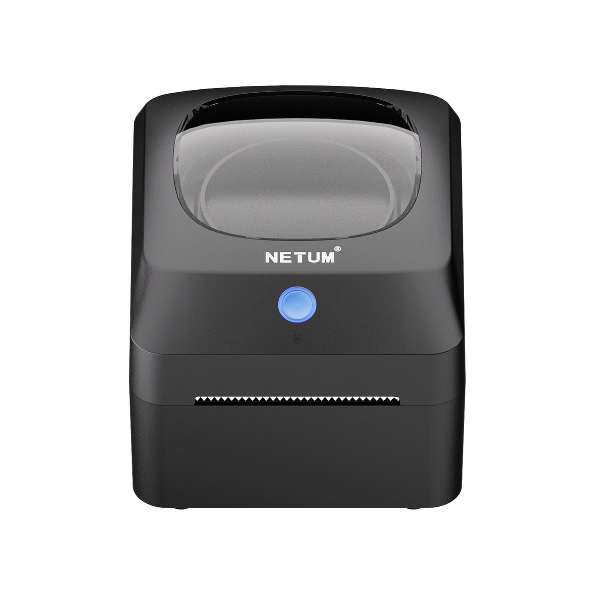 NETUM D420 thermal label printer, front view