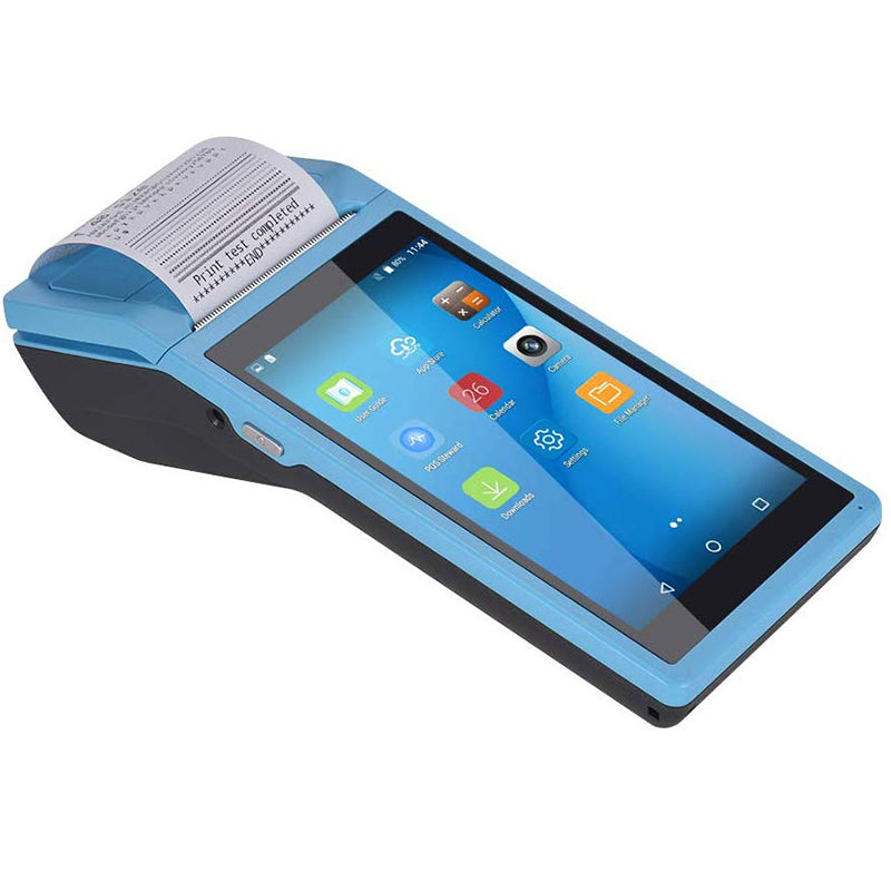 Touch screen mobile pos system handheld pos terminal with printer
