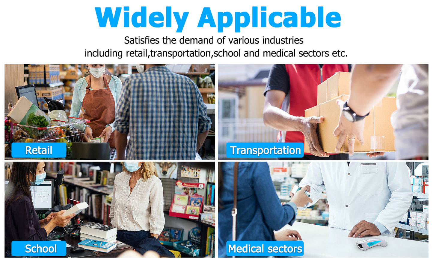 C850 2D Wireless Barcode Scanner