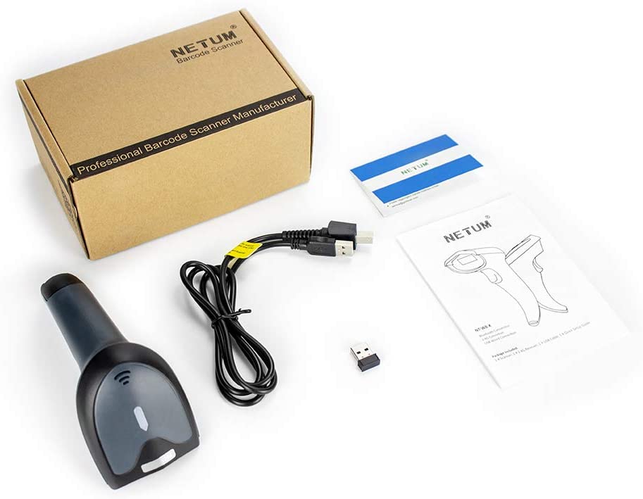 W8-X 2D Wireless Barcode Scanner