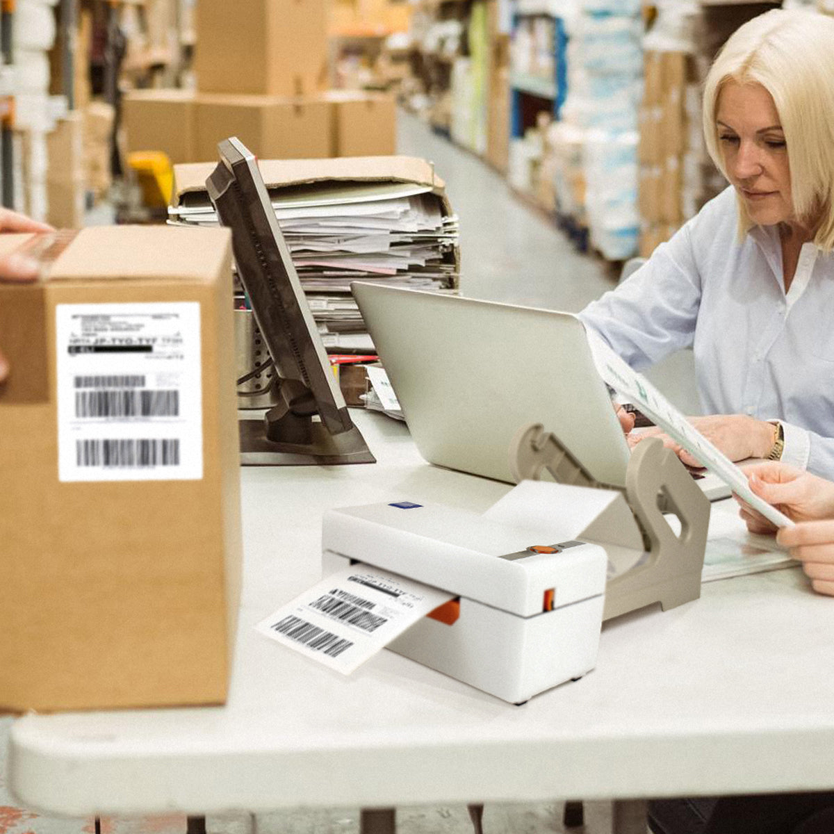 4x6 Thermal Labels | Fan-fold 500 Sheets