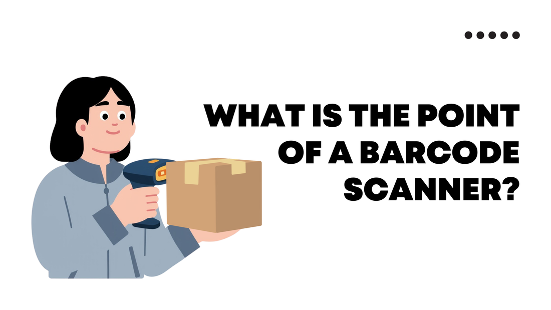 What is the point of a barcode scanner?