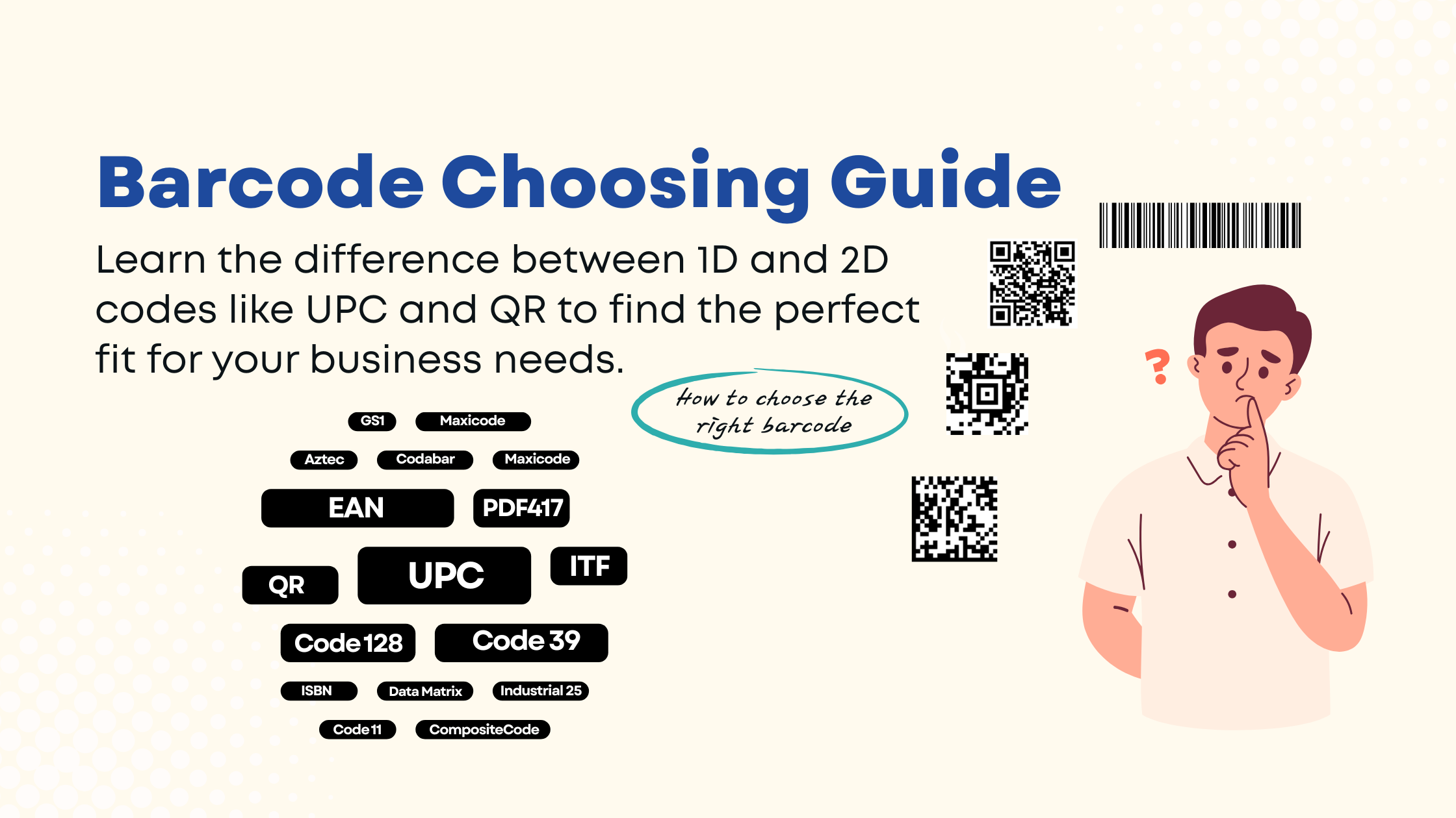 The Definitive Guide to Choosing the Right Barcode – NETUM