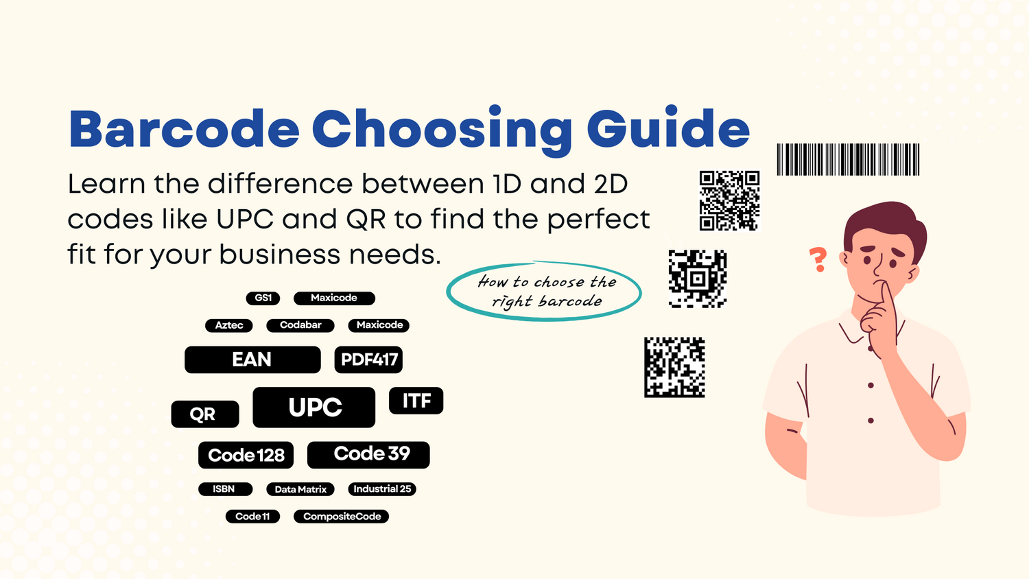 The Definitive Guide to Choosing the Right Barcode – NETUM
