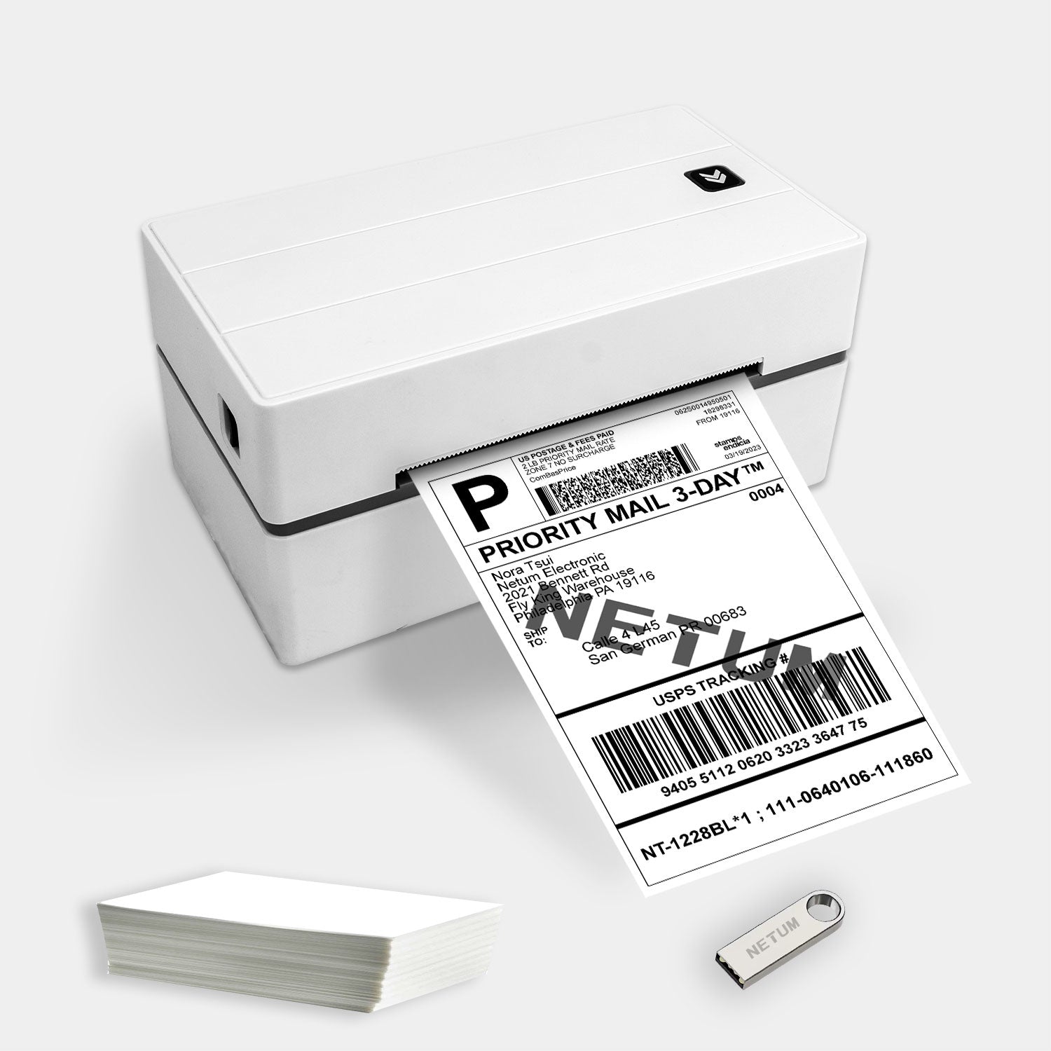 Desktop Label Printer – NETUM