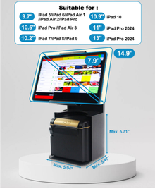 NT-S32 Desktop Kiosk POS Stand for Tablet / iPad