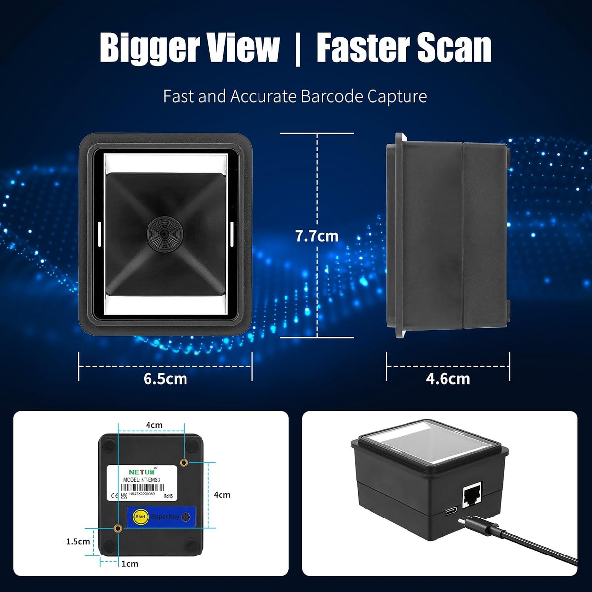 NT-EM63 Embedded NFC Scanning Engine