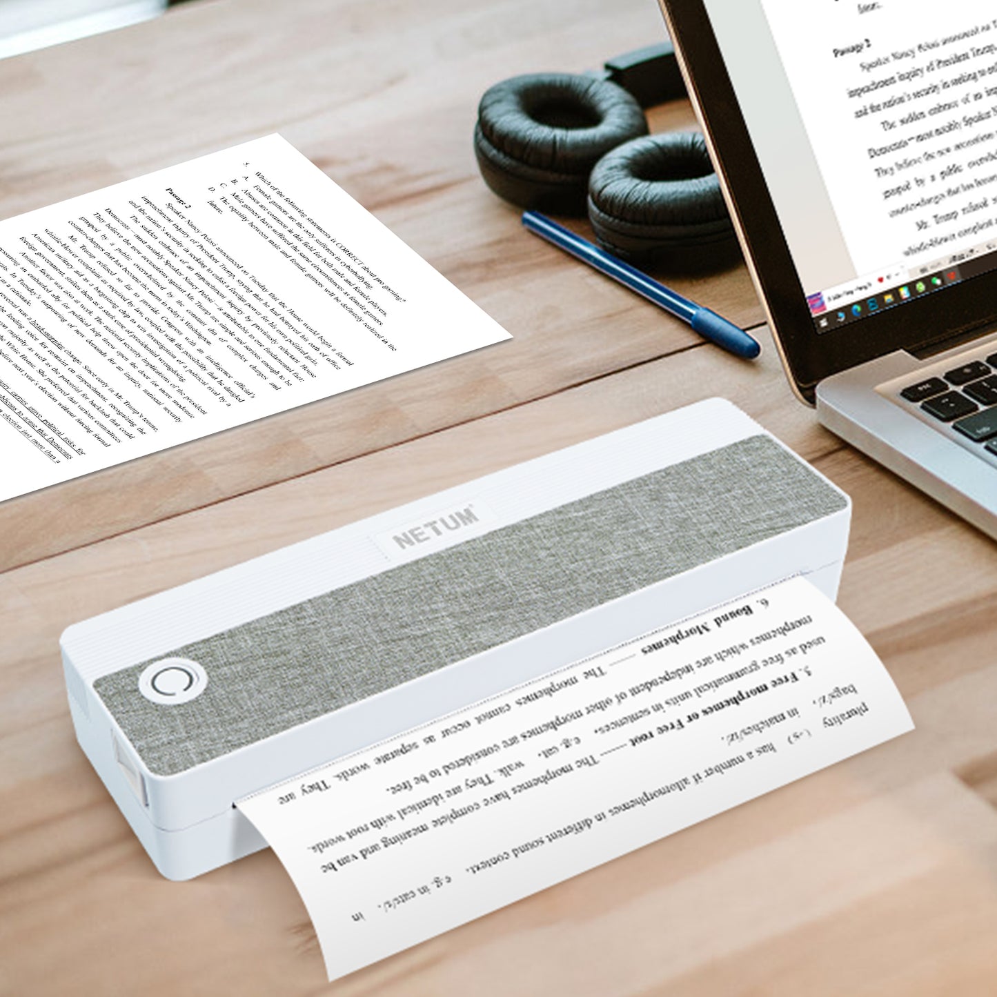 XL-P408 A4 Portable Thermal Printer