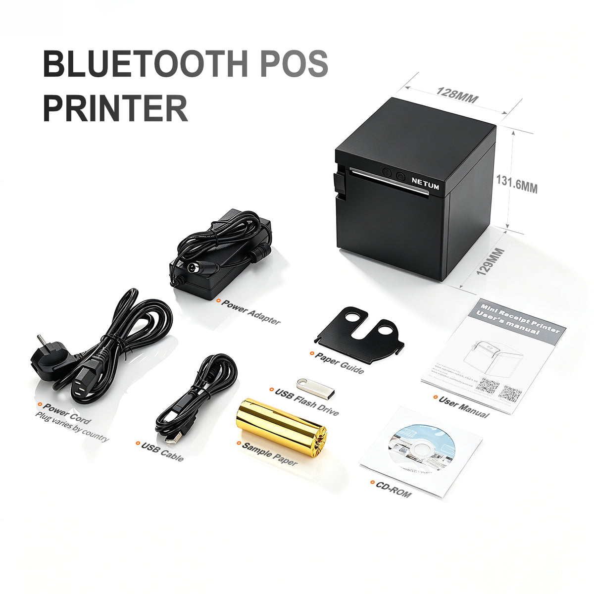 NT-H861 Desktop 80mm Thermal Receipt Printer