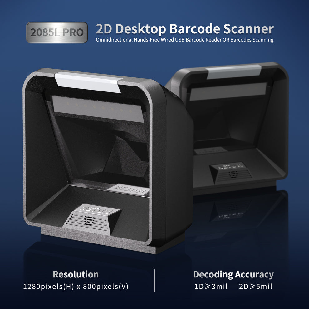 NETUM NT-2085 PRO USB 2D Desktop Barcode Scanner – NETUM