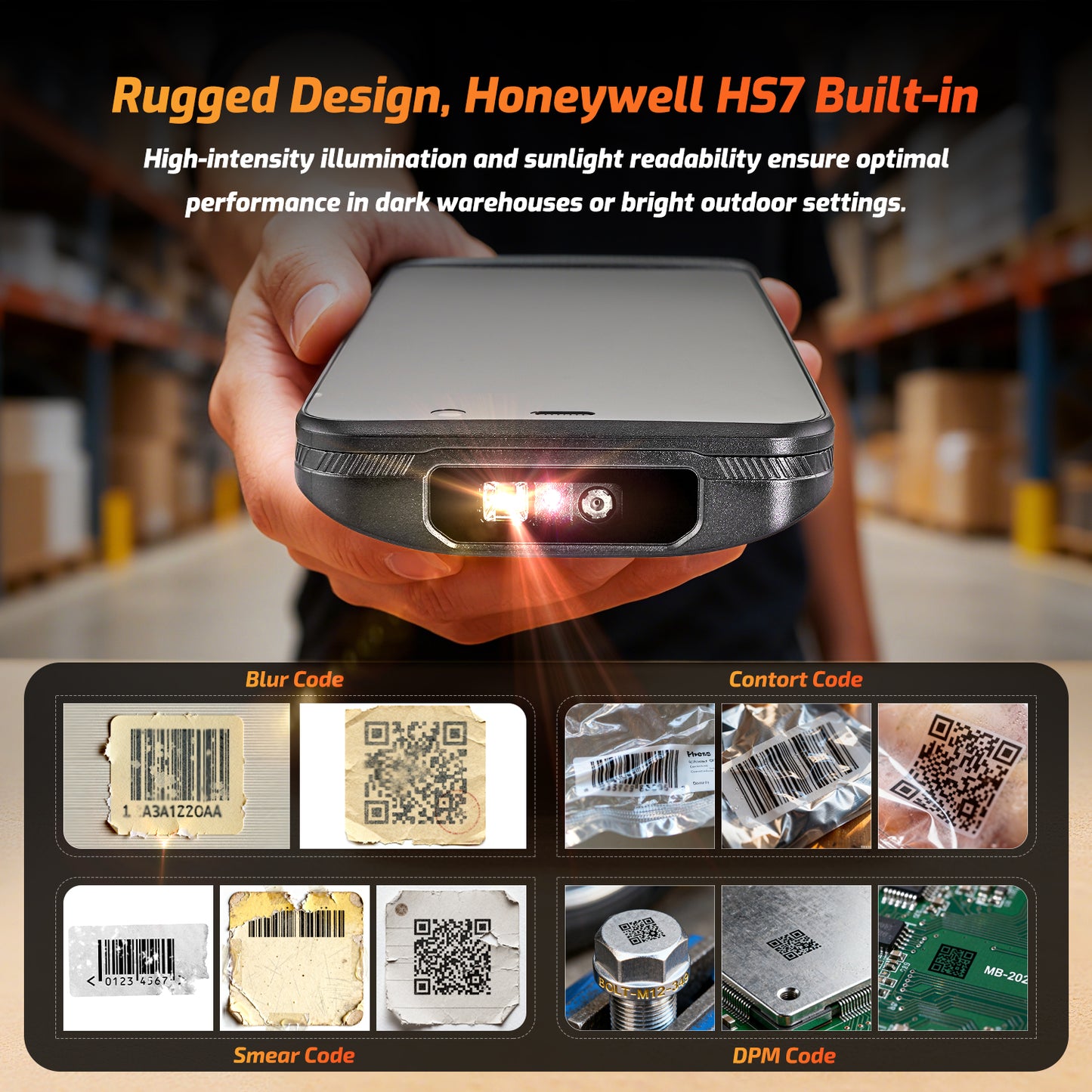 Q900 PDA Android Barcode Scanner