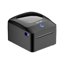 NETUM D420 thermal label printer, opposite front angled view