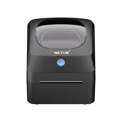 NETUM D420 thermal label printer, front view