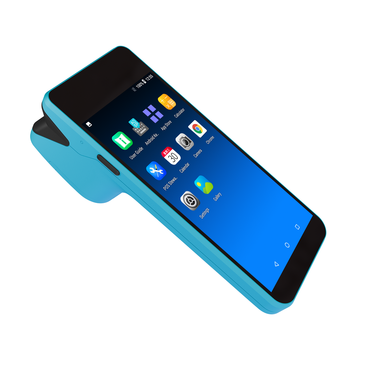 NETUM P58-N2 Bay Blue angled front screen on