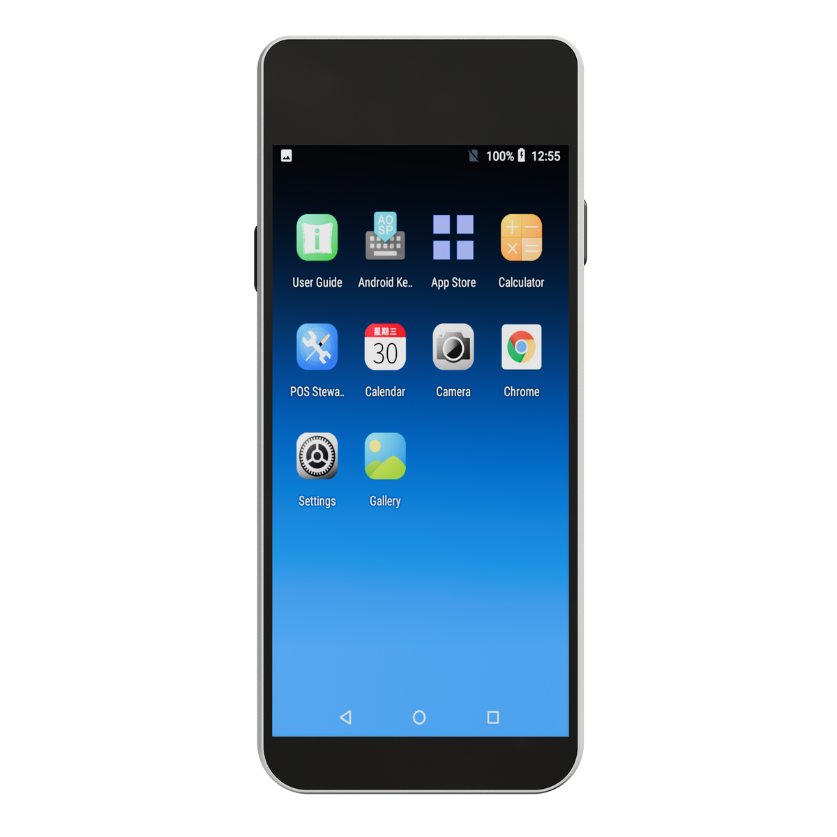 NETUM P58-N2 Elegant Gray front screen on