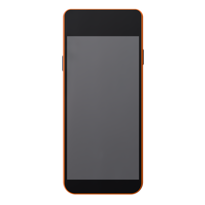 NETUM P58-N2 Lava Orange front screen off
