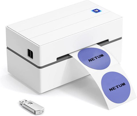 NETUM NT-1809DD, Monochrome, Imprimante Thermique Bluetooth Receipt sans  Fil, Portable 2 Pouces 58mm Mini USB POS Printer for Restaurant Sales  Retail