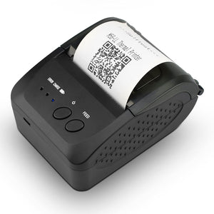 NETUM NT-1809DD Wireless Bluetooth Thermal Receipt Printer, Portable 2 Inches 58mm Mini USB POS Printer Compatible with Android/iOS/PC/Windows