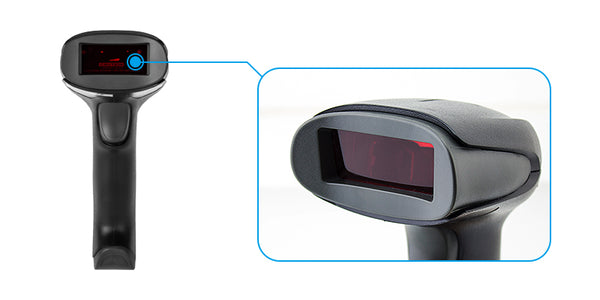 NETUM NT-2012 /RD-2013 Wired 1D Laser Barcode Scanner (Black)