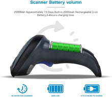 W8-X 2D Wireless Barcode Scanner
