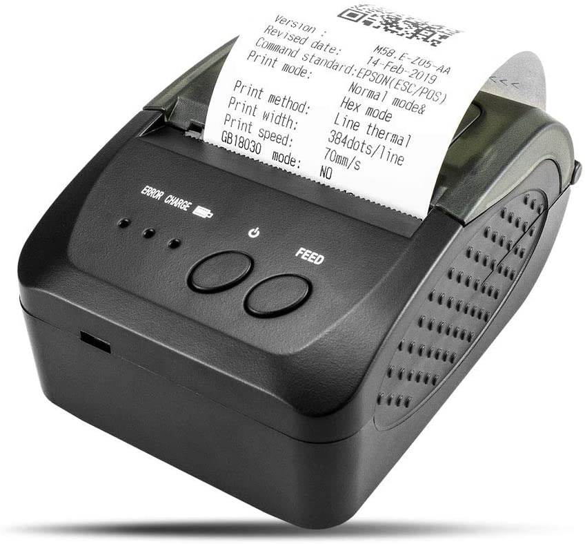 NETUM NT-1809DD Wireless Bluetooth Thermal Receipt Printer, Portable 2